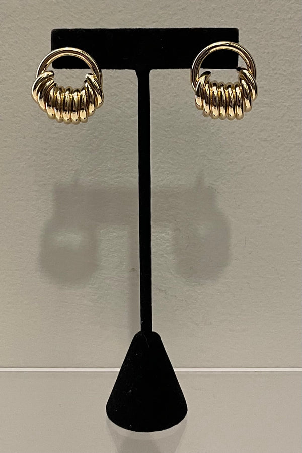 Aretes Basket Golden