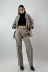 Set Blazer y Pantalon Sastre Beige