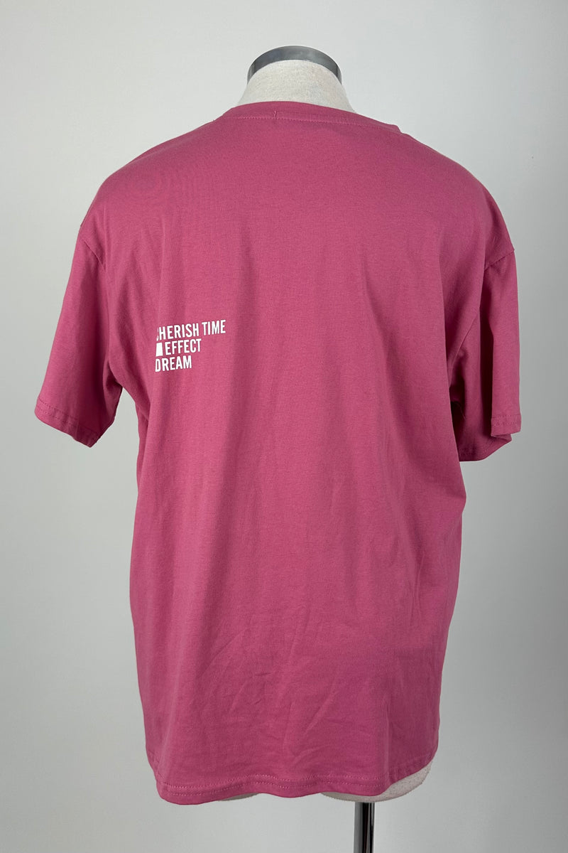 Playera Oversize Cherish Rosa