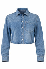 Camisa Manga Larga Denim