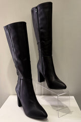 Botas Lisas Negro