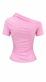 Blusa Ruched App Dorada Rosa