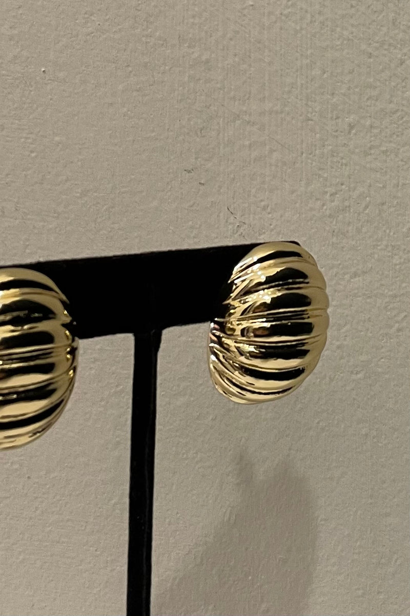 Aretes Shell Golden