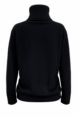 Sweater Cuello Tortuga Negro