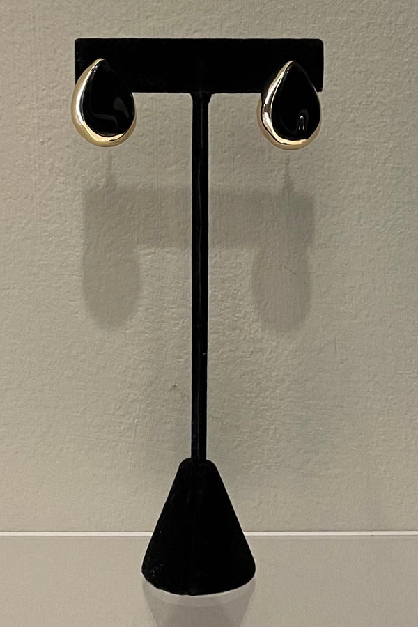 Aretes Drop Black