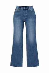 Pantalon Wide Leg Dark Denim
