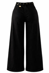 Pantalon Acampanado Negro