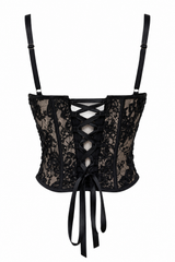 Corset Noir Lace Black
