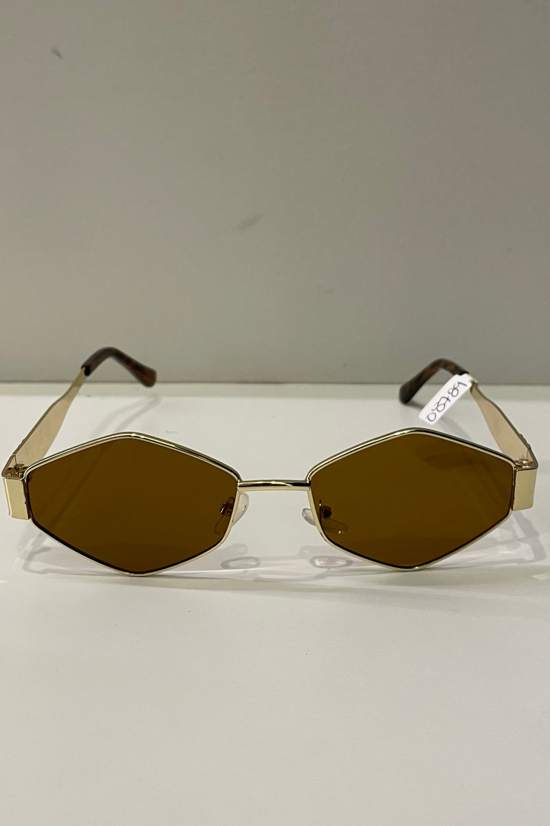 Lentes Dupe Celine Metal Hexagonal