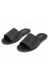 Sandalias de Pedreria Negro