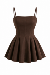 Vestido Mini Chocolate