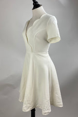 Vestido Blanco Corte A