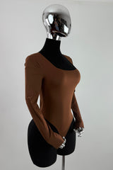 Pantiblusa Manga Larga Chocolate