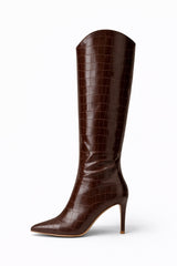 Bota Milan Chocolate Croco