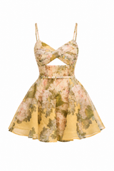 Vestido Floral Amarillo