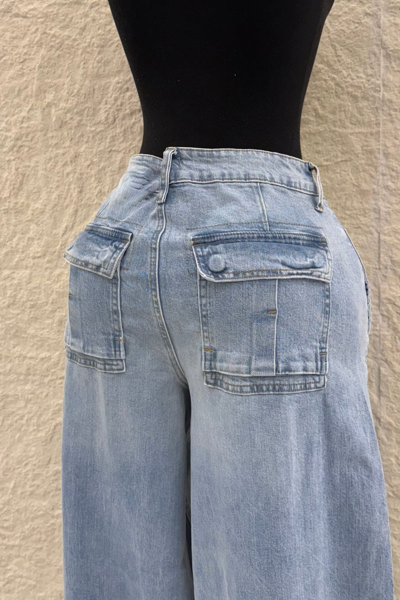 Pantalon Baggy Denim