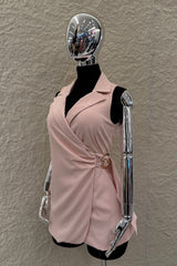 Jumper Chaleco Rosa
