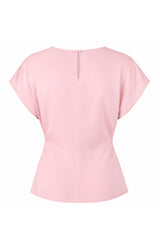 Blusa Satinada Rosa