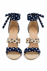 Zapatilla Azul Boleada