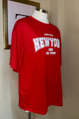 Tshirt Oversize Rojo New York