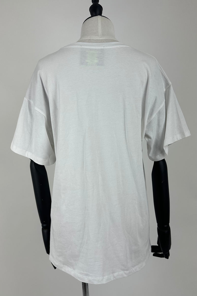 Tshirt Oversize Arbol de Navidad Blanco