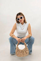 Top Ruched Blanco