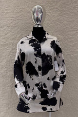 Camisa Manga Larga Cow Print