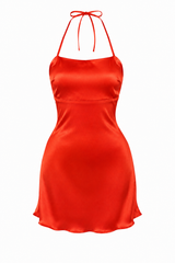 Vestido Scarlet Satín