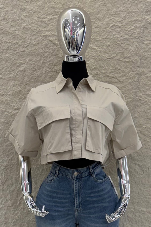 Camisa Corta App de Bolsas Arena