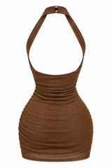 Vestido Mocha Glow