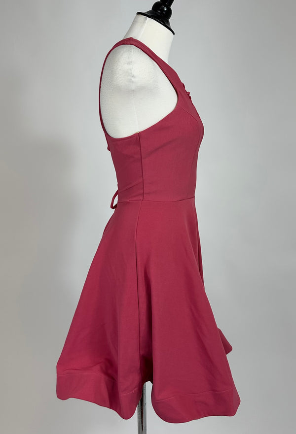 Vestido Halter Rosa