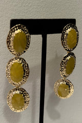 Aretes Moonlight Tears Amarillo