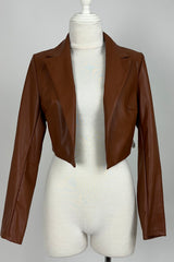 Blazer Corto ViniPiel Camel