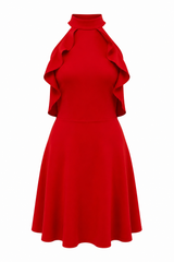 Vestido Fiorella Rojo