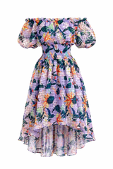 Vestido Asimétrico Floreado