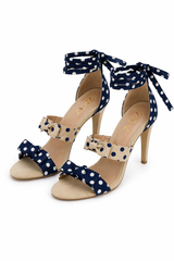 Zapatilla Azul Boleada