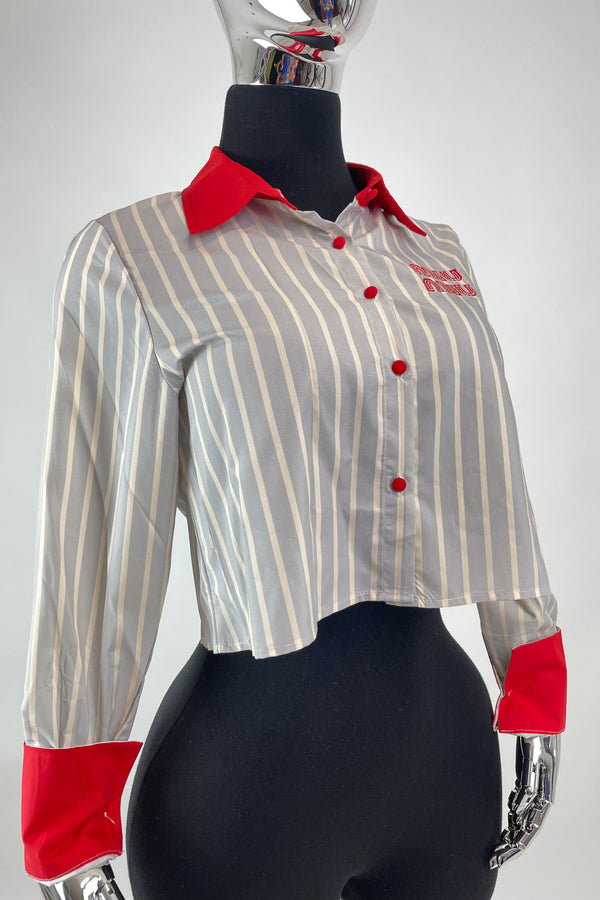 Camisa Dupe Miu Miu