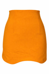 Falda Naranja Corta