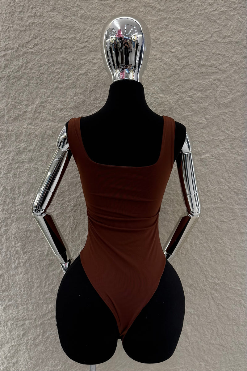 Pantiblusa Tirante Mesh Chocolate