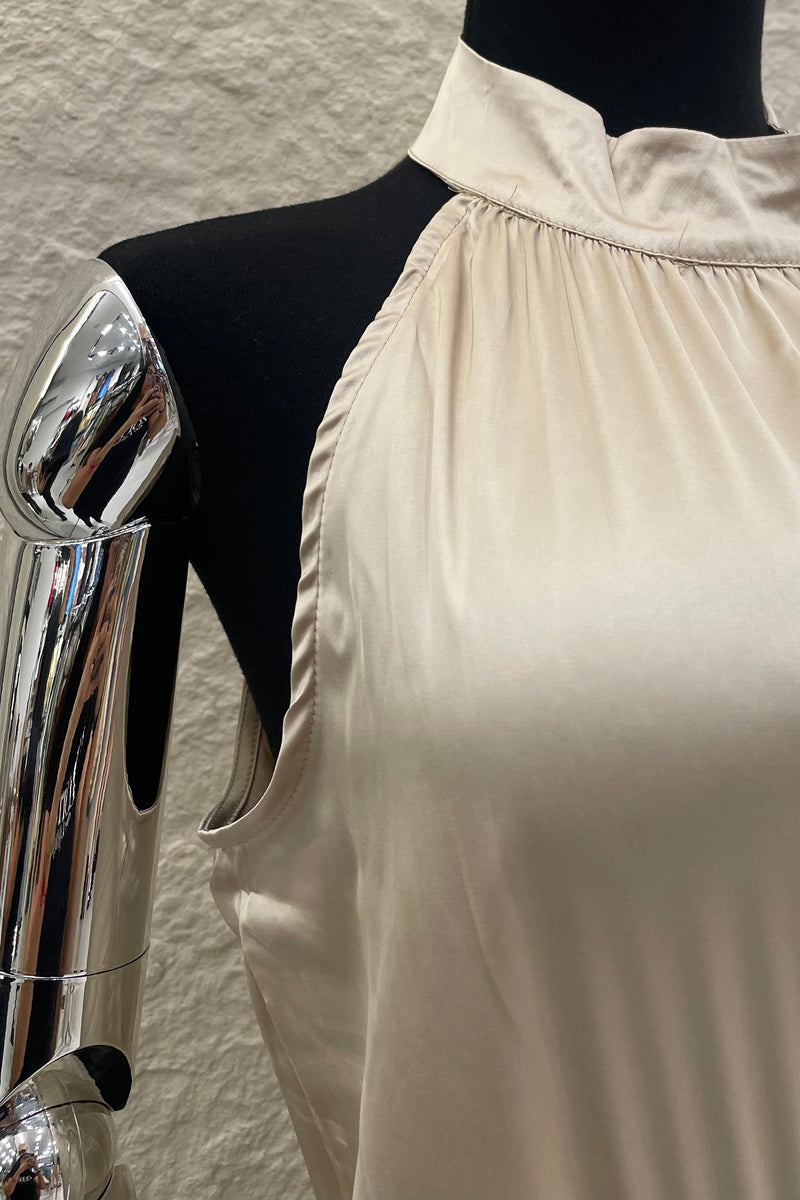 Pantiblusa Satinada Olgada Beige