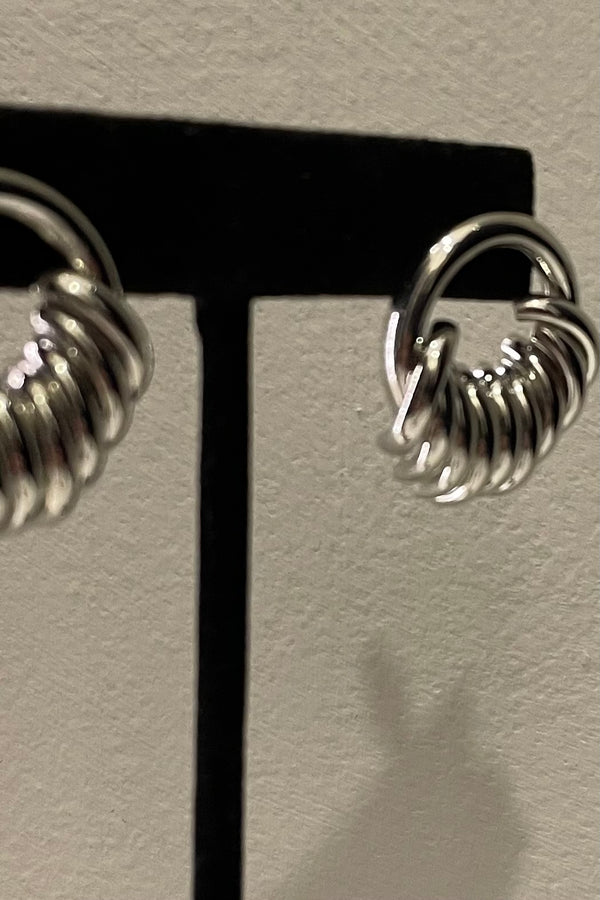 Aretes Basket Silver