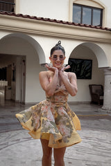 Vestido Floral Amarillo