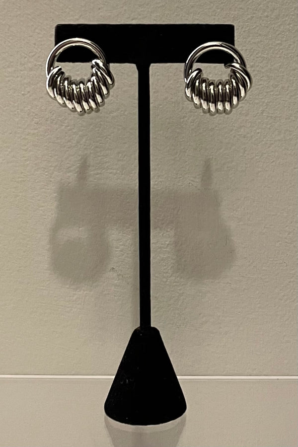 Aretes Basket Silver