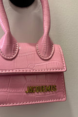 Bolsa Cocodrilo Dupe Jacquemus