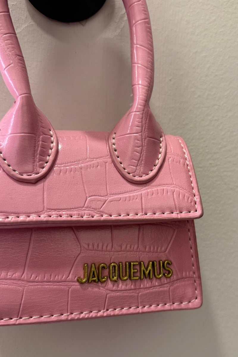 Bolsa Cocodrilo Dupe Jacquemus