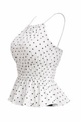Blusa Polka Dots Blanco