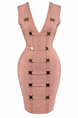 Vestido Bandage Rosa