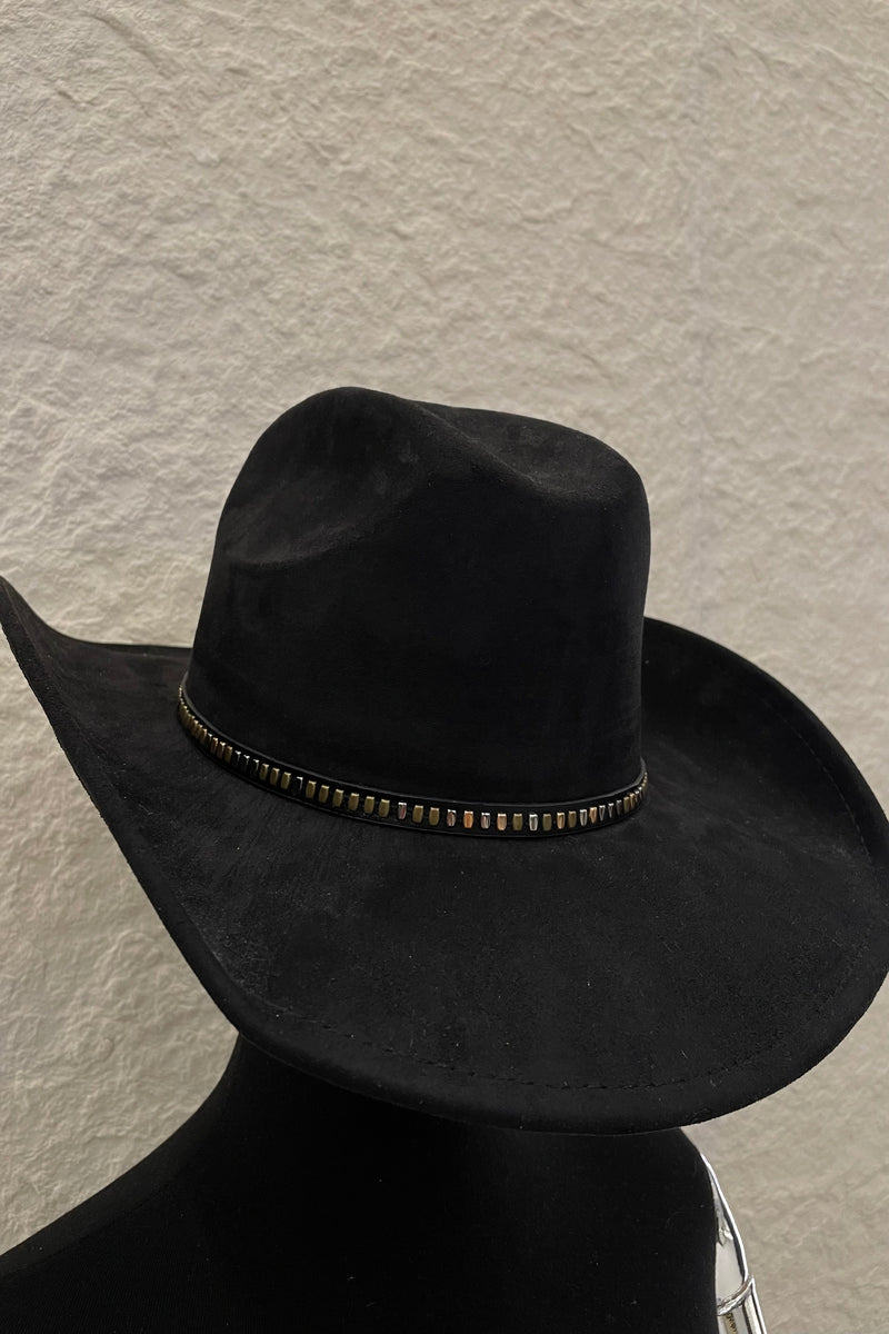 Sombrero Vaquero Tira Negra