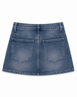 Falda Denim Paperbag