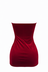 Vestido App de Perlas Velvet Ruby
